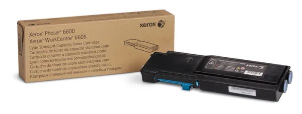 Xerox Standard-Tonerpatrone Cyan 106R2245 Phaser 6600 / WorkCentre 6605 (2.000 Seiten*)