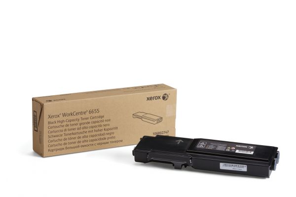 Xerox Hochleistungs-Tonerpatrone Schwarz 106R02747 WorkCentre 6655 / 6655i (11.000 Seiten*)